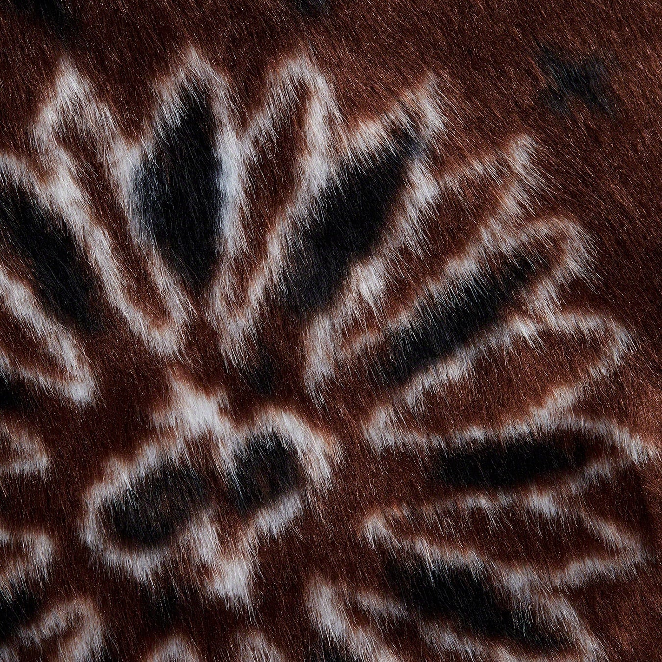 Bandana Faux Fur Bomber Jacket view 14